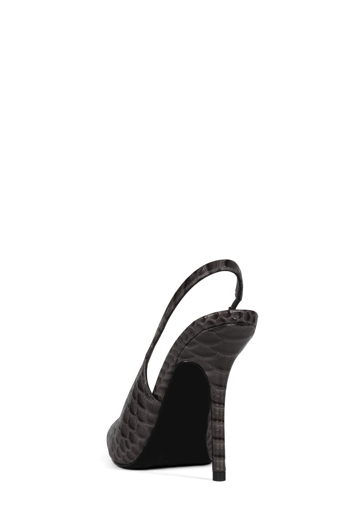 Jeffrey Campbell SURPASS Slingback Pumps - Grey Snake