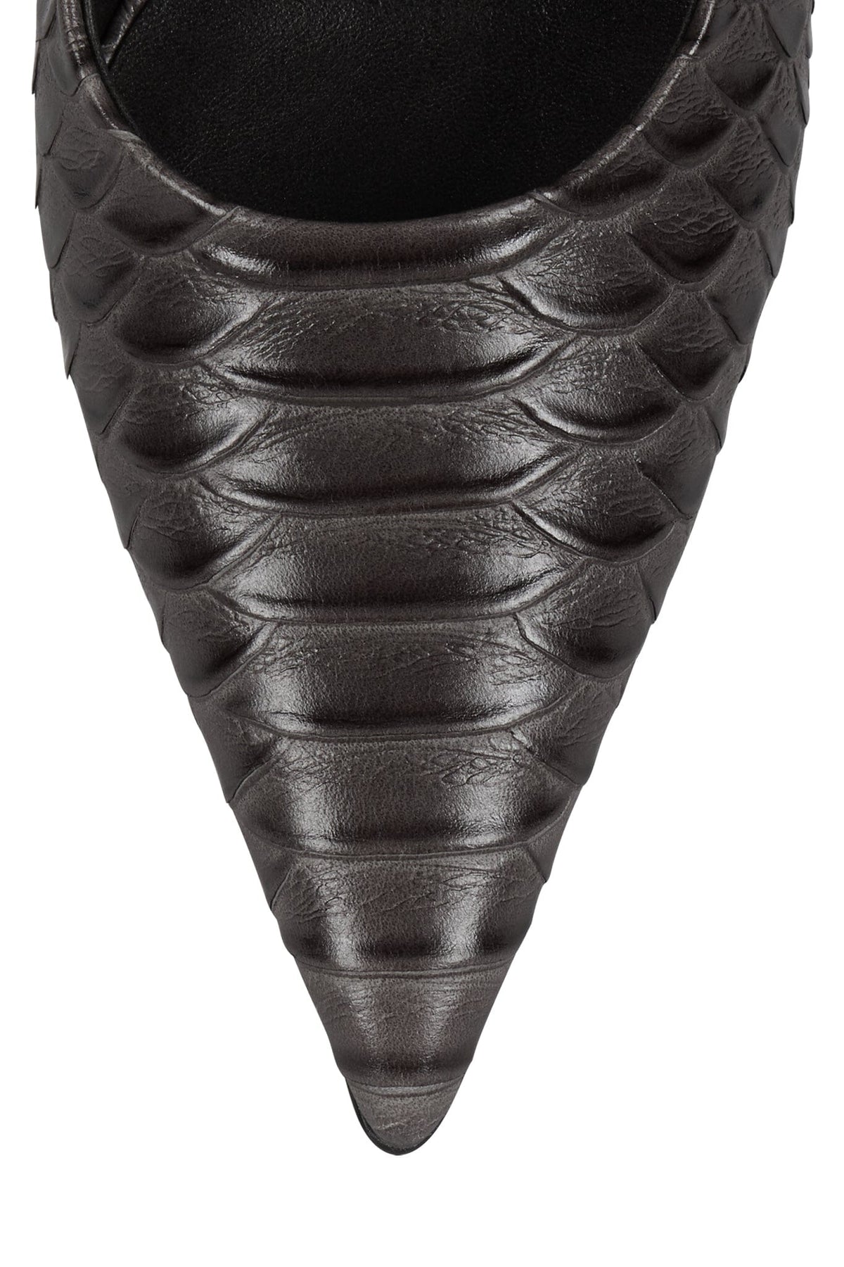 Jeffrey Campbell SURPASS Slingback Pumps - Grey Snake