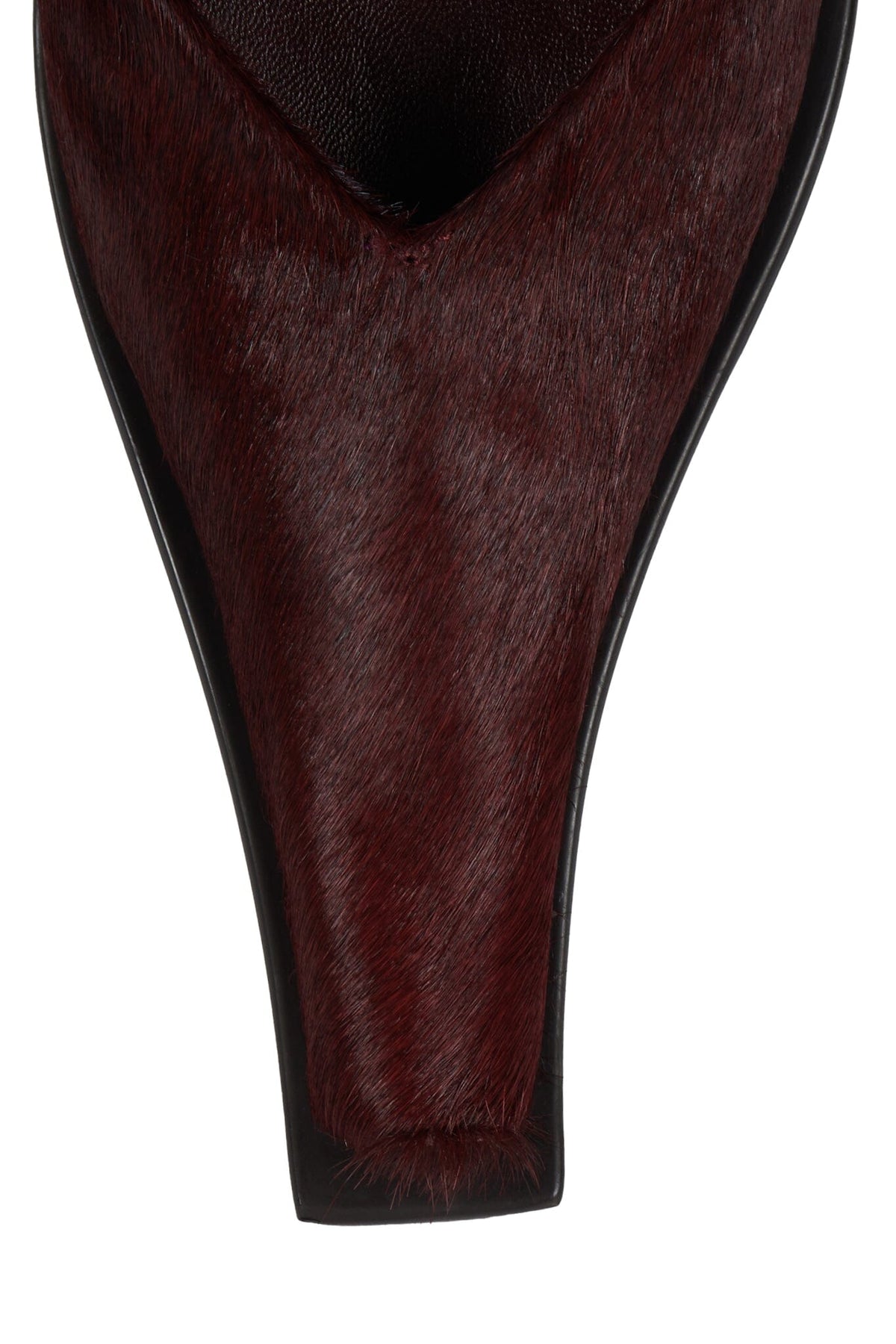 Jeffrey Campbell CENTAURI-F High-Heel Pump - Wine Long Hair