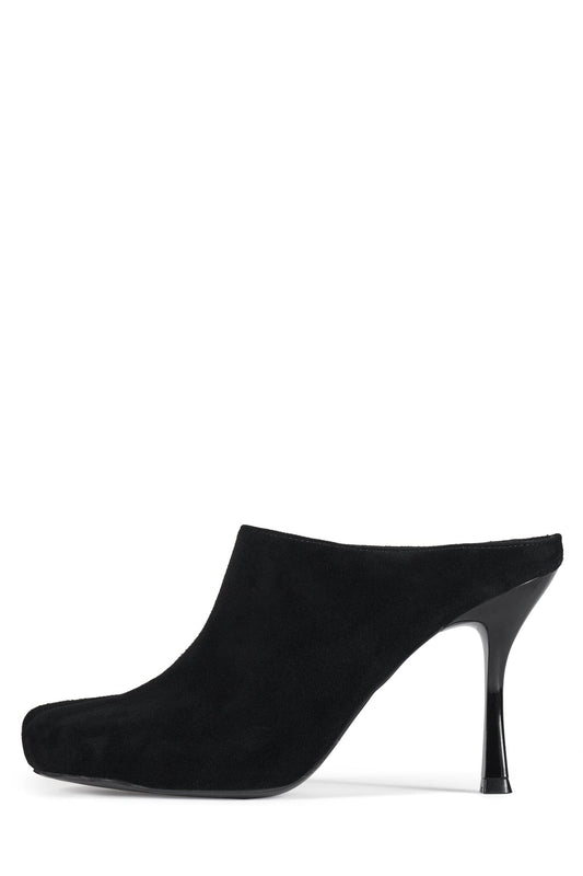 Jeffrey Campbell GOOD-FORM Stiletto Mule - Black Suede