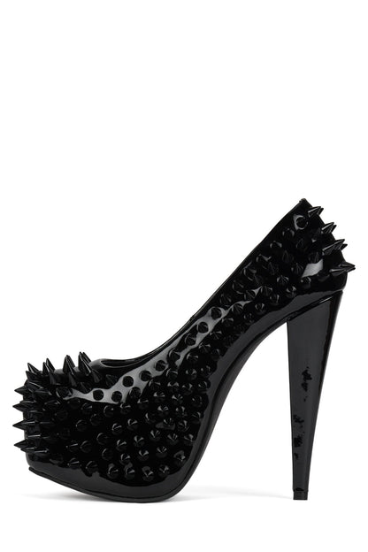 Jeffrey Campbell PRICKED - Black Patent