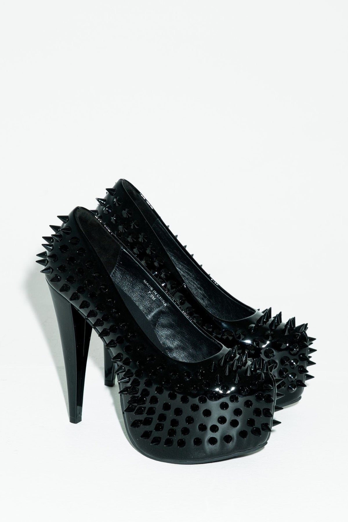 Jeffrey Campbell PRICKED - Black Patent