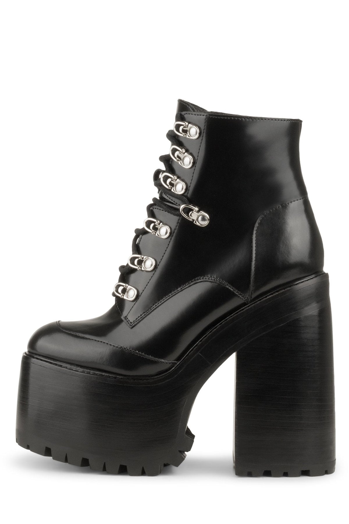 Jeffrey Campbell FERNROCK Heeled Boot - Wine Box