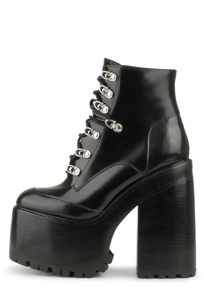 Jeffrey Campbell FERNROCK Heeled Boot - Wine Box
