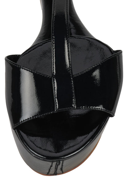 Jeffrey Campbell WERK-IT - Black Patent