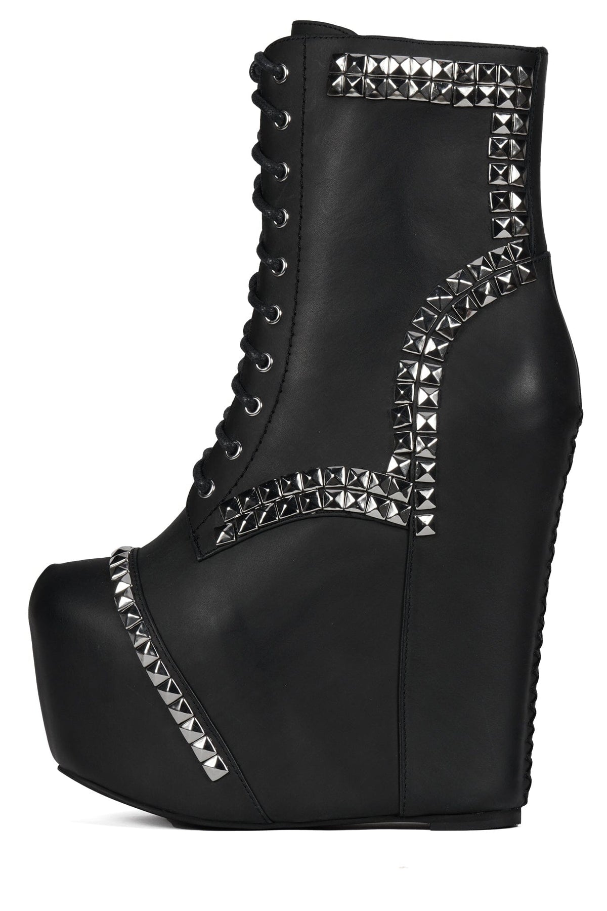 Jeffrey Campbell DREYA-ST - Black Washed Silver