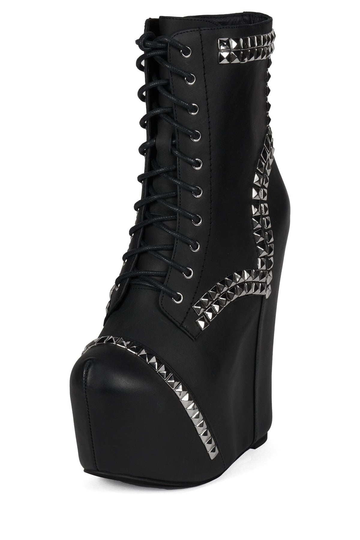 Jeffrey Campbell DREYA-ST - Black Washed Silver