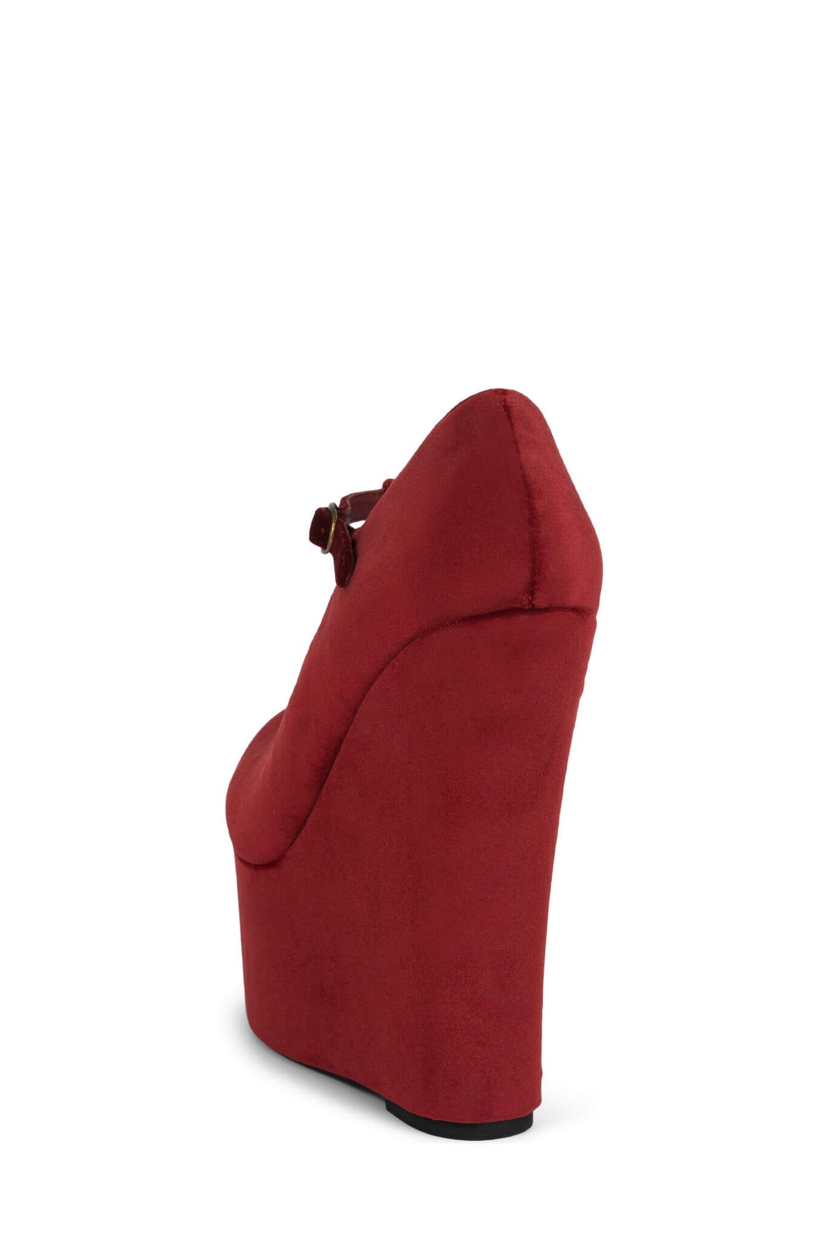 Jeffrey Campbell BAM-BAM Platform Mary-Jane - Wine Velvet