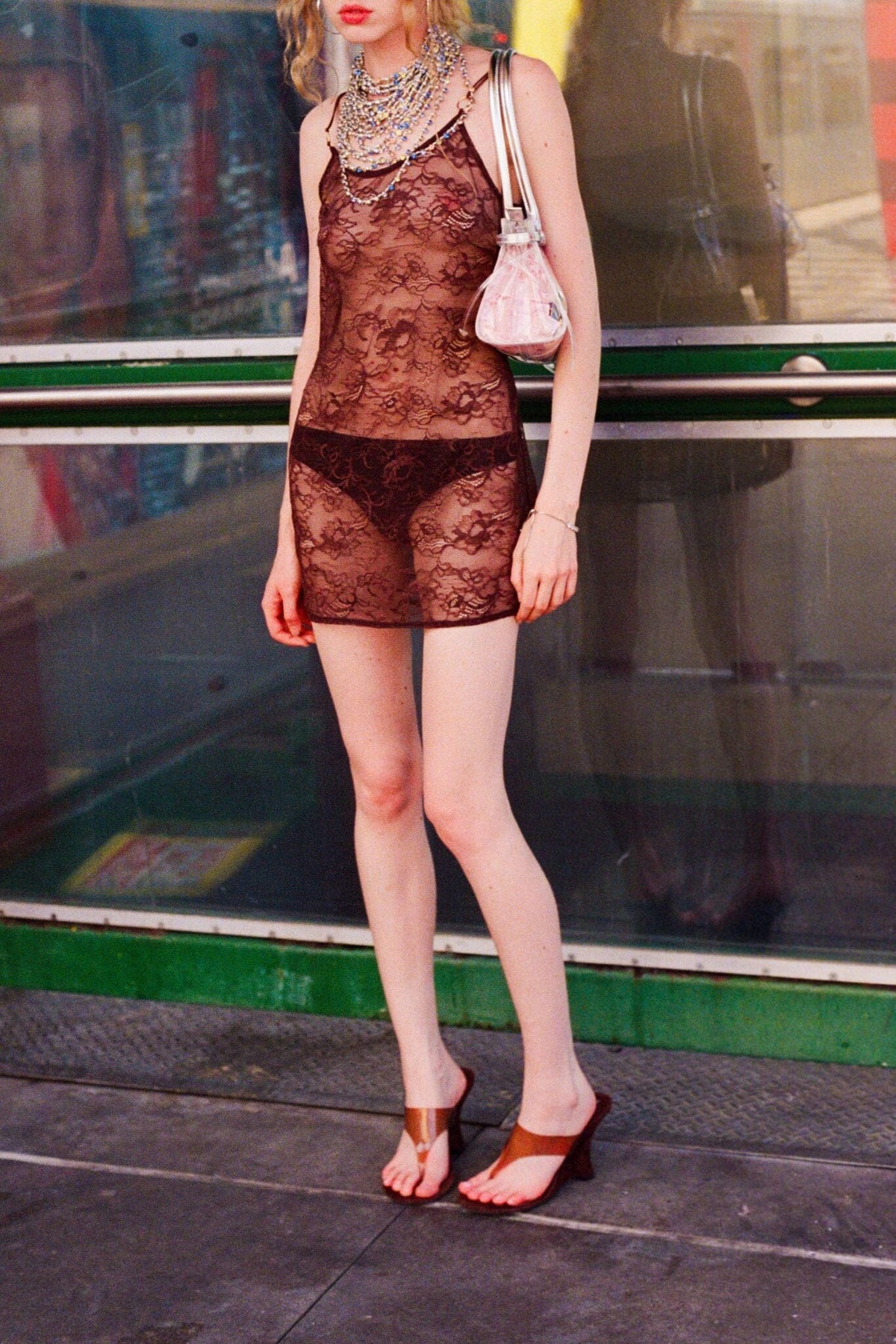 Jeffrey Campbell VETIVER DRESS - Brown