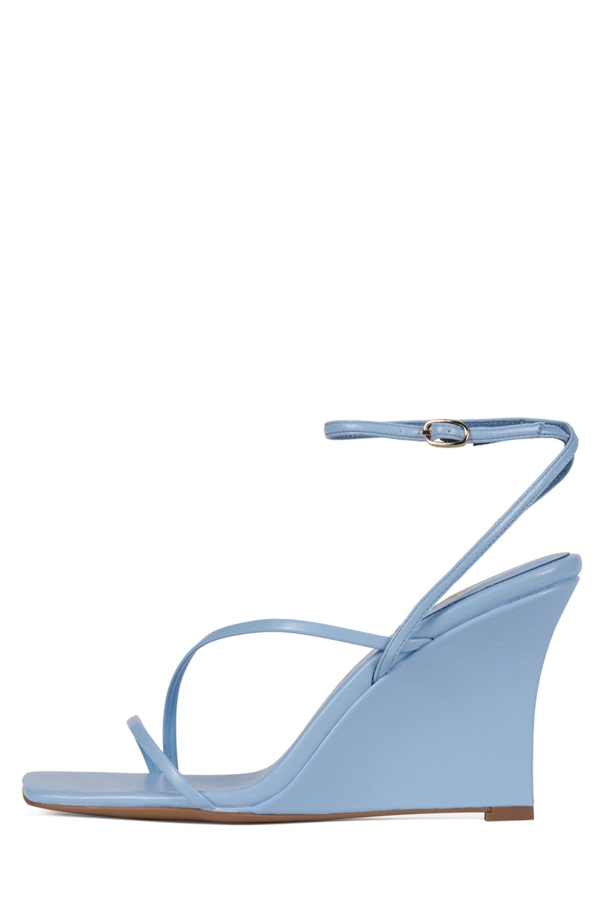 Jeffrey Campbell HIGHLIGHT Wedge Sandal - Baby Blue