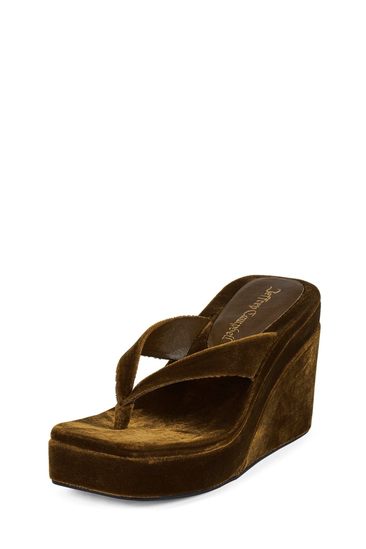 Jeffrey Campbell HEY-BABE - Mustard Velvet