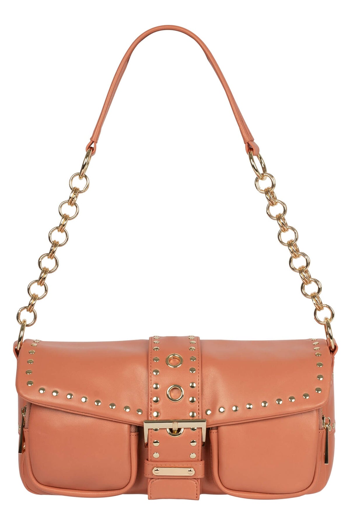 Jeffrey Campbell NIGHT-OUT Shoulder Bag - Coral