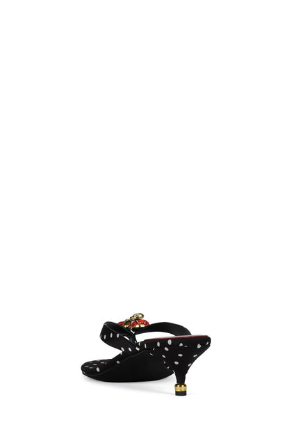 Jeffrey Campbell QT-PIE - Black White Polka Dots