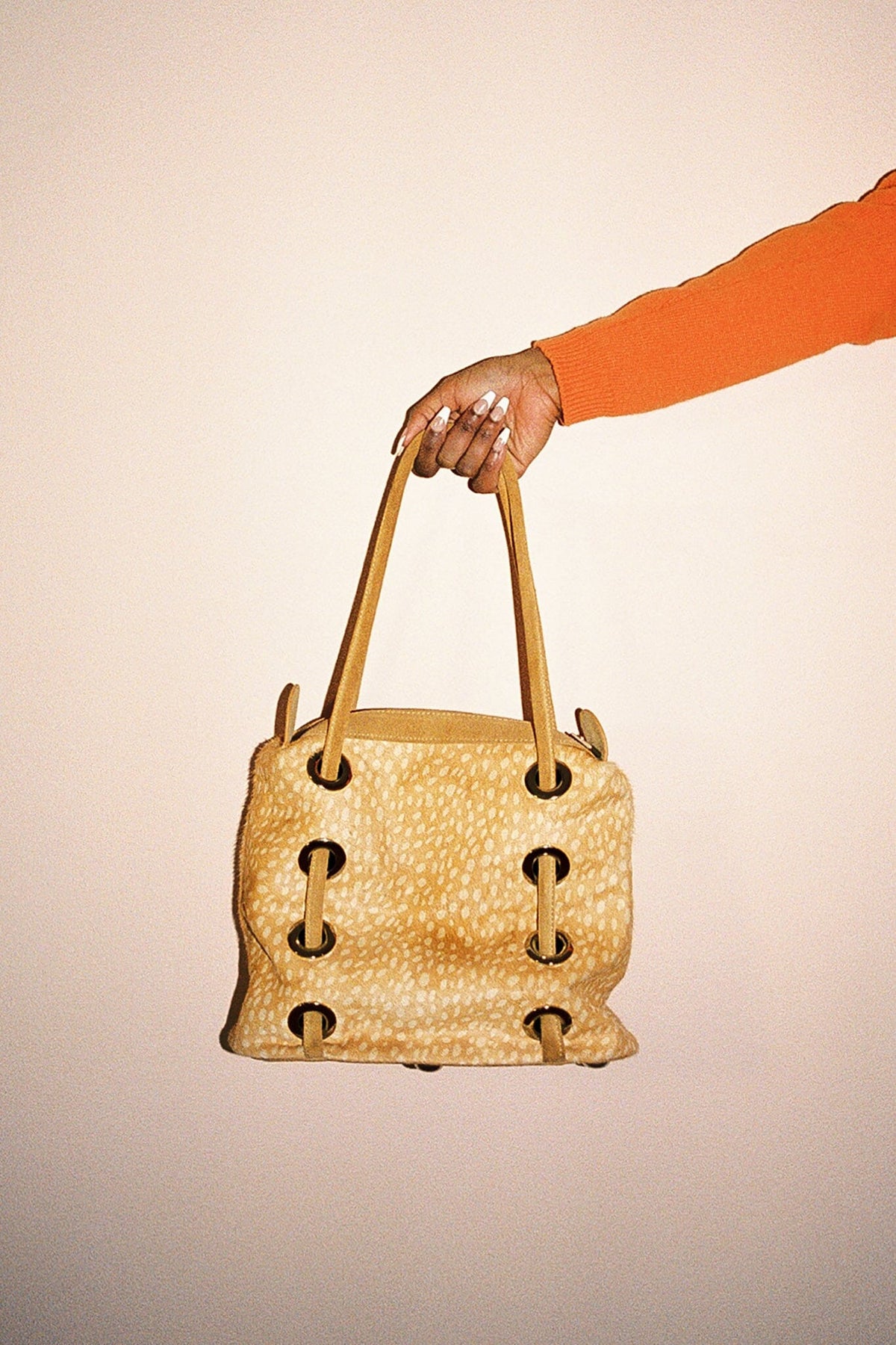 Jeffrey Campbell CHESSY-F - Tan Cream Dots