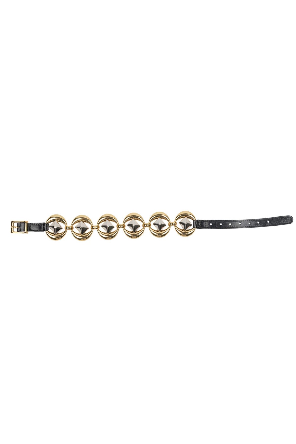 Jeffrey Campbell YOU-BETTER CUFF Arm Cuff - Gold Silver Black Combo
