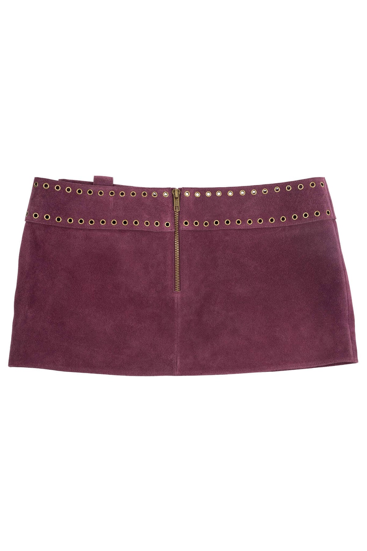 Jeffrey Campbell BOLSITA Mini Skirt - Berry Suede