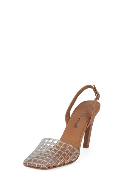 Jeffrey Campbell AVIARY - Clear Tan