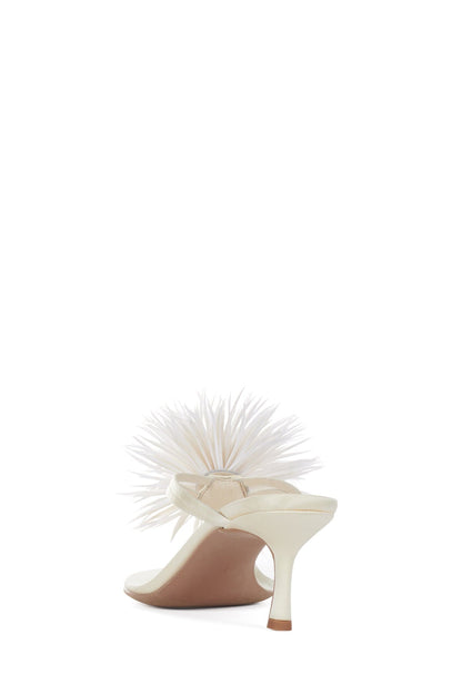 Jeffrey Campbell FIREWORK - Cream Satin