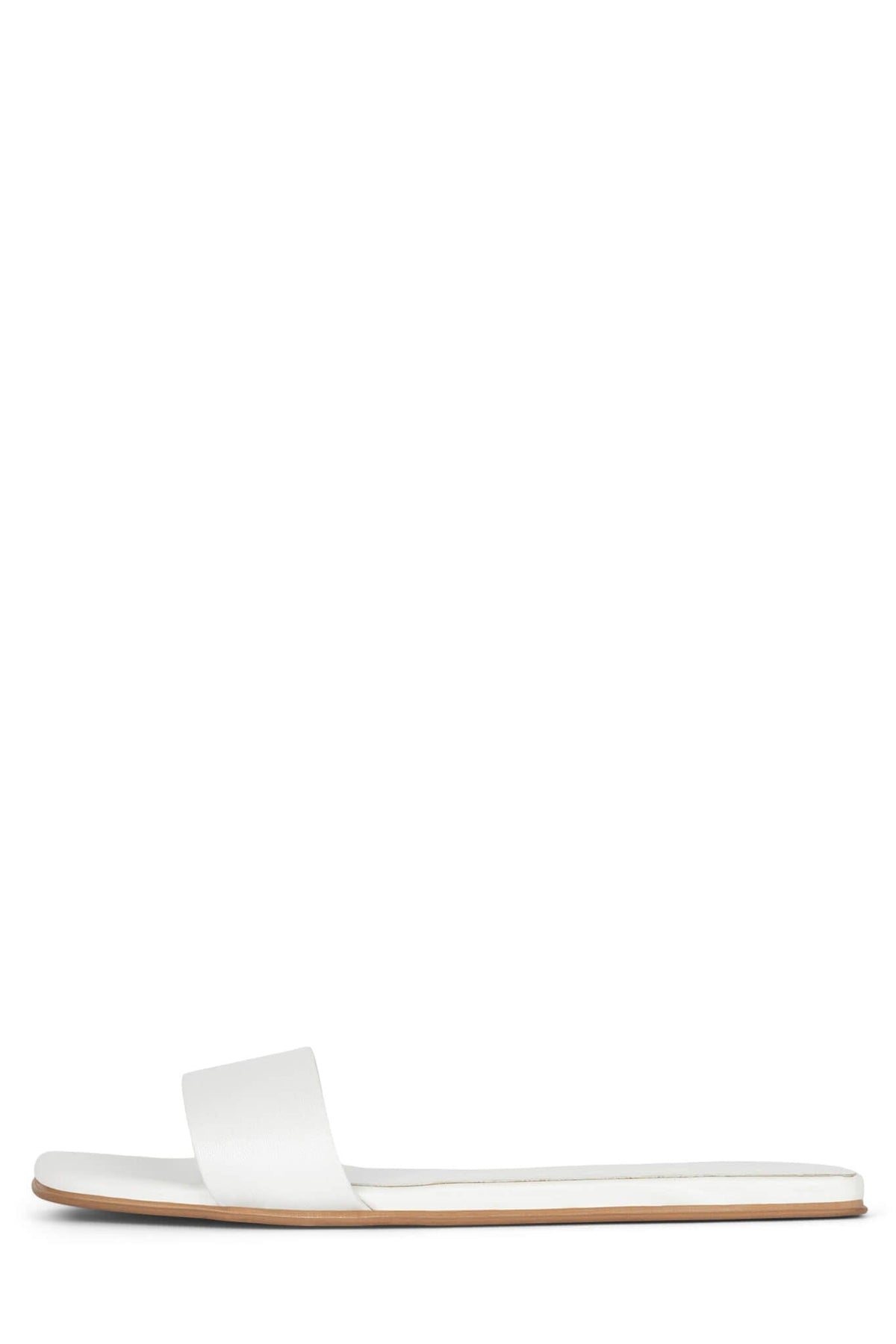 Jeffrey Campbell VELLUM Flat Sandal - White