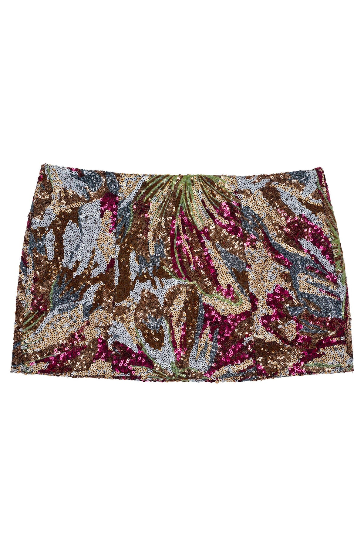 Jeffrey Campbell MAISY-SEQ SKIRT - Orange Multi