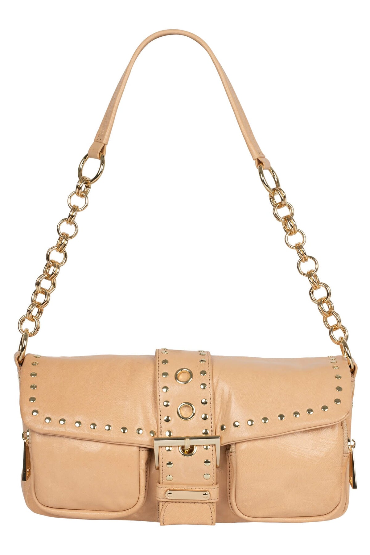 Jeffrey Campbell NIGHT-OUT Shoulder Bag - Natural