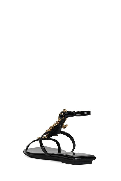 Jeffrey Campbell REPTILIAN - Black Patent Gold