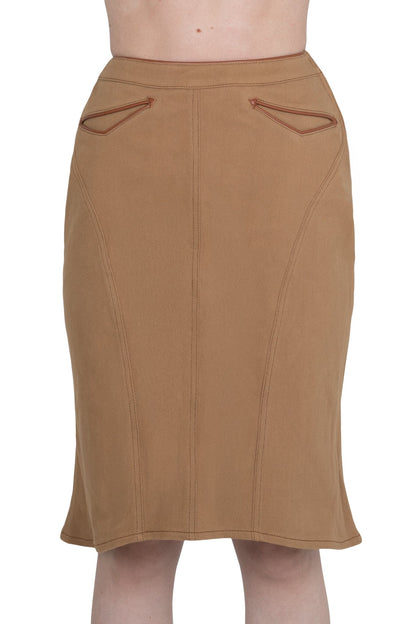 Jeffrey Campbell RESPONSE SKIRT - Beige