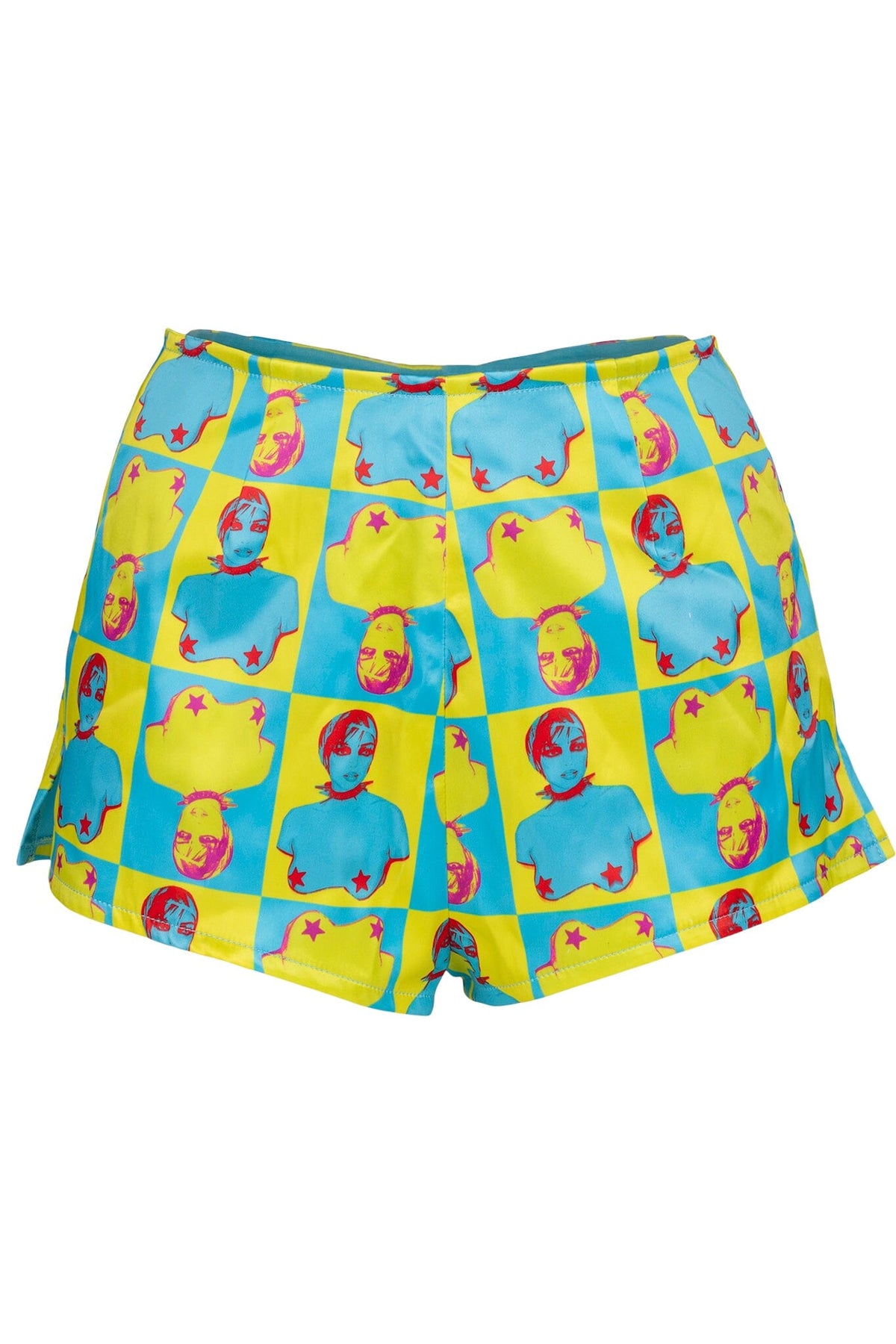 Jeffrey Campbell CHEEKZ SHORTS - Yellow Pop Art