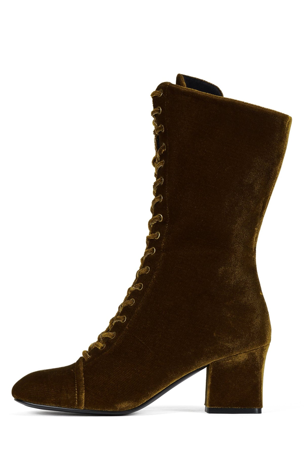 Jeffrey Campbell FRANCINE - Khaki Velvet