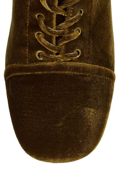 Jeffrey Campbell FRANCINE - Khaki Velvet