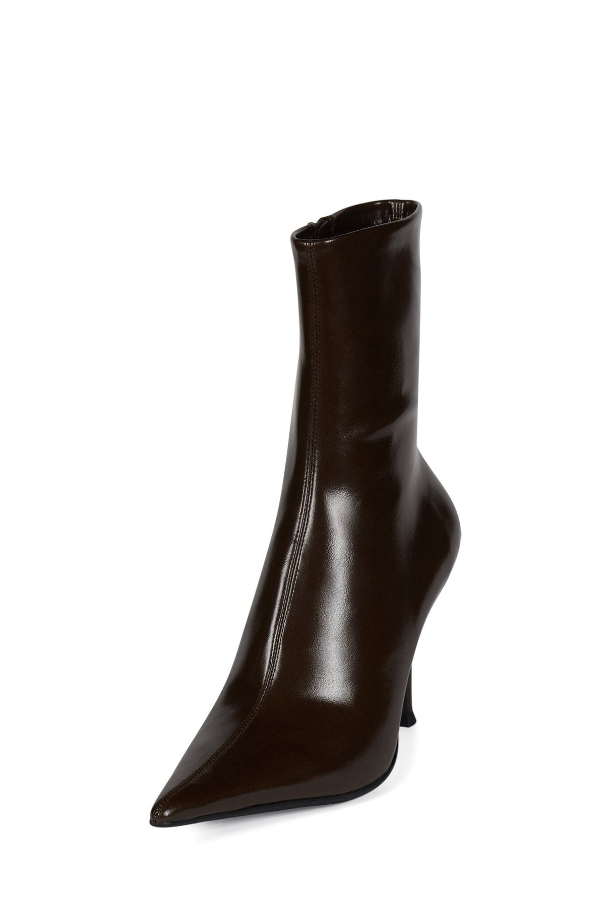 Jeffrey Campbell DARING-2 Ankle Bootie - Dark Brown