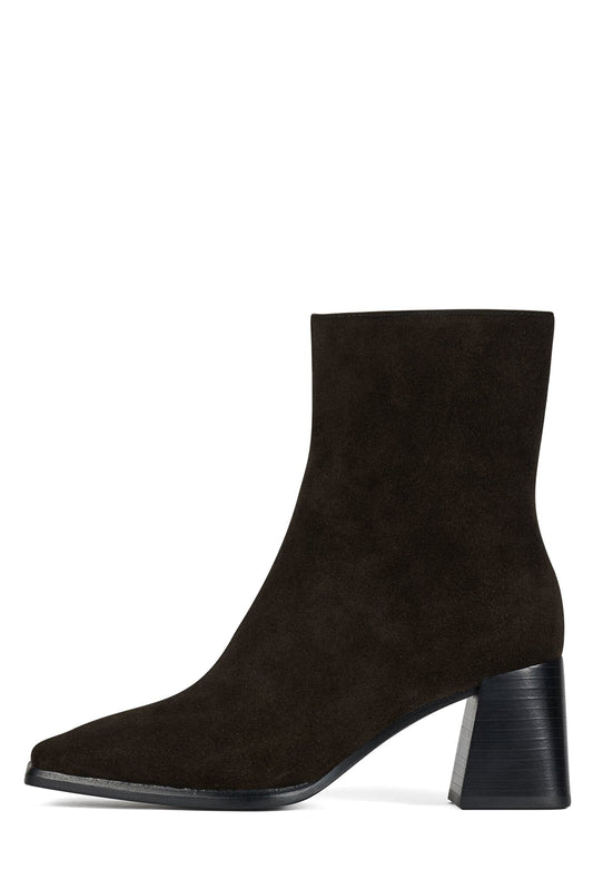 Jeffrey Campbell SHERPAL-2 Ankle Boot - Coffee Suede