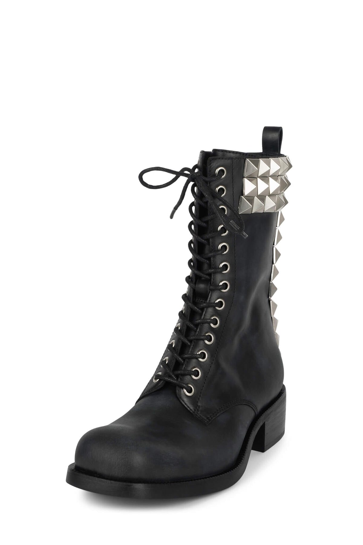 Jeffrey Campbell LNDN-TWN-S - Black Silver