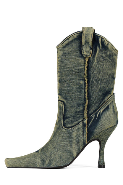 Jeffrey Campbell YEE-HAW - Blue Denim