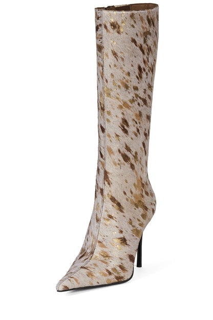 Jeffrey Campbell PROPOSAL-F - Tan Gold Spot