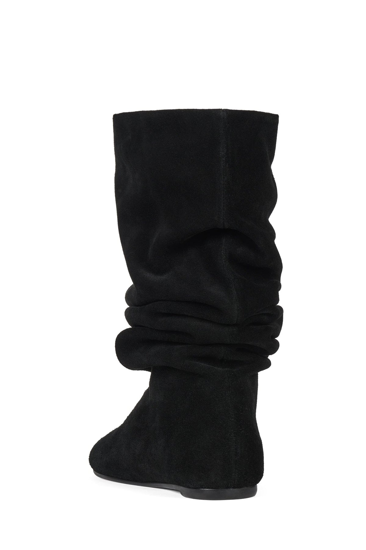 Jeffrey Campbell HERRING Slouch Boots - Black Suede