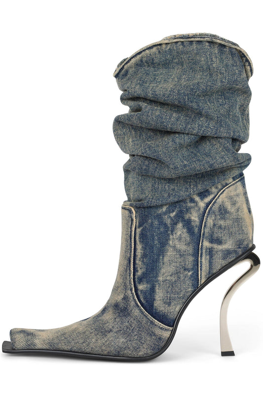 Jeffrey Campbell DULCIMER-S - Blue Denim