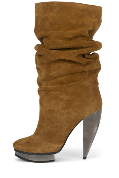 Jeffrey Campbell SLAY - Olive Suede