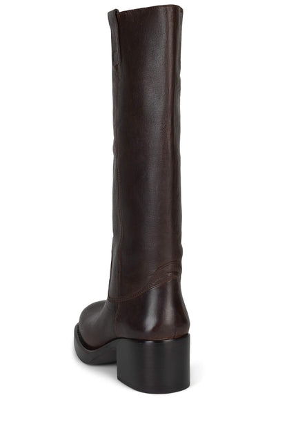 Jeffrey Campbell REFLECT-HI Knee-High Boot - Brown Brown