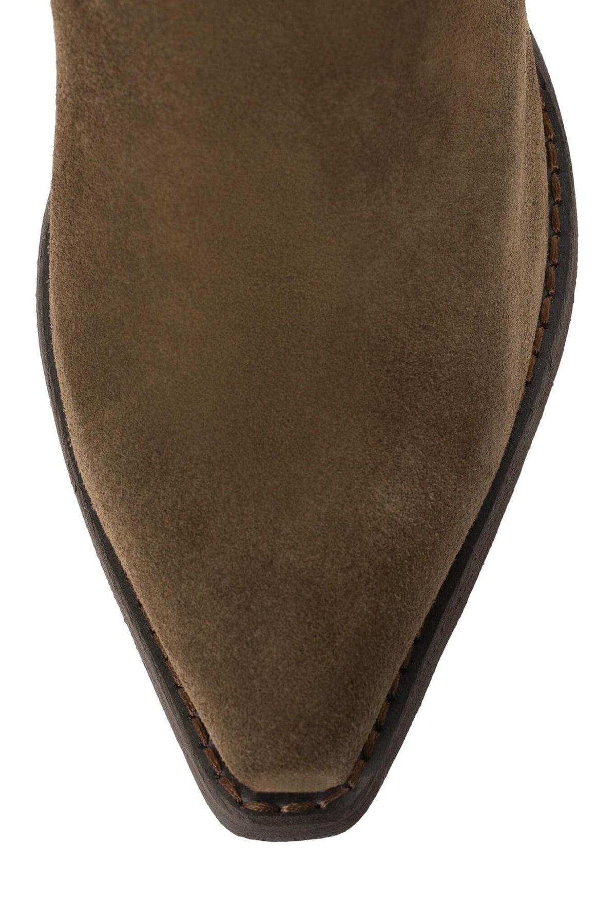 Jeffrey Campbell RANCHER-K Western Boots - Brown Suede