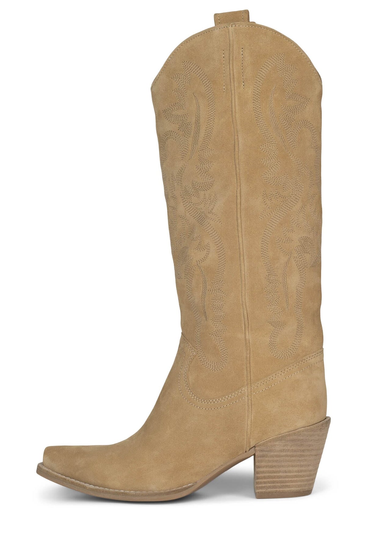 Jeffrey Campbell RANCHER-K Western Boots - Brown Suede