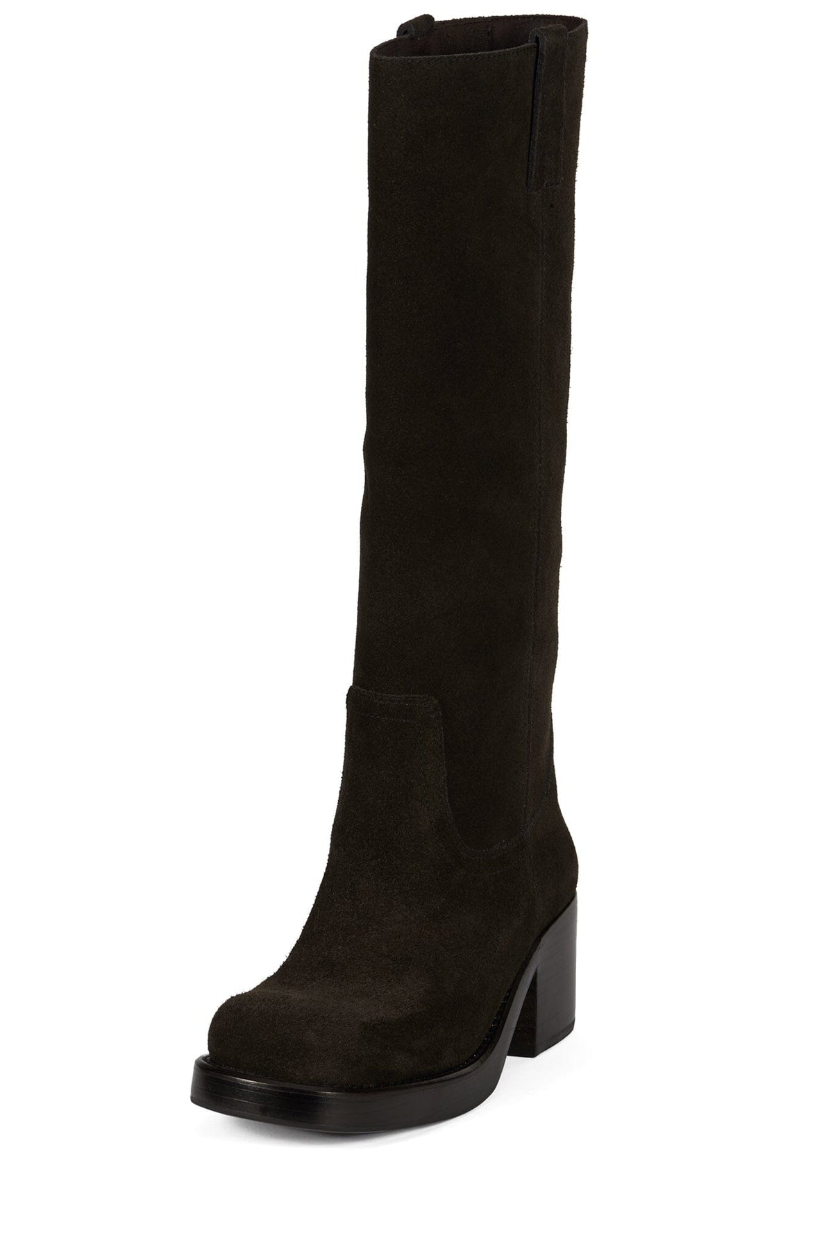 Jeffrey Campbell REFLECT-HI Knee-High Boot - Brown Suede