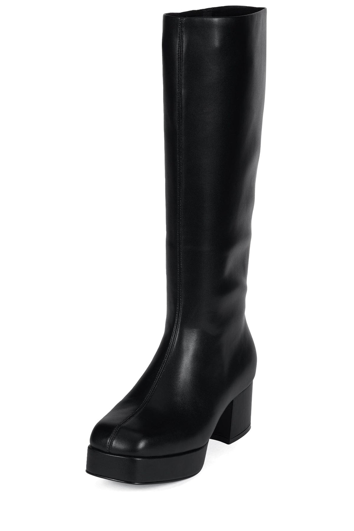 Jeffrey Campbell CAPACITY-K Knee-High Boot - Black