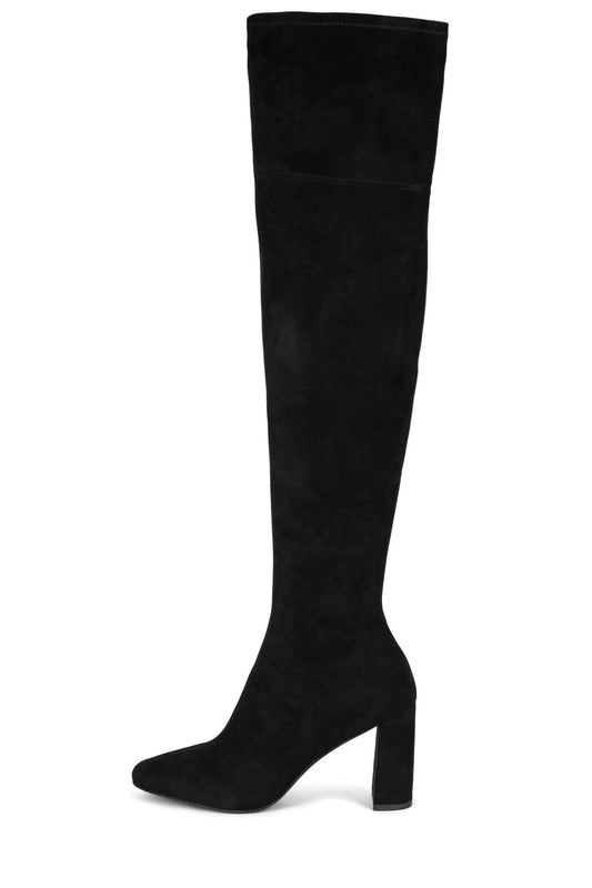 Jeffrey Campbell PARISAH-2 Heeled Boots - Black Suede