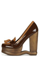 Brown Patent Tan Patent