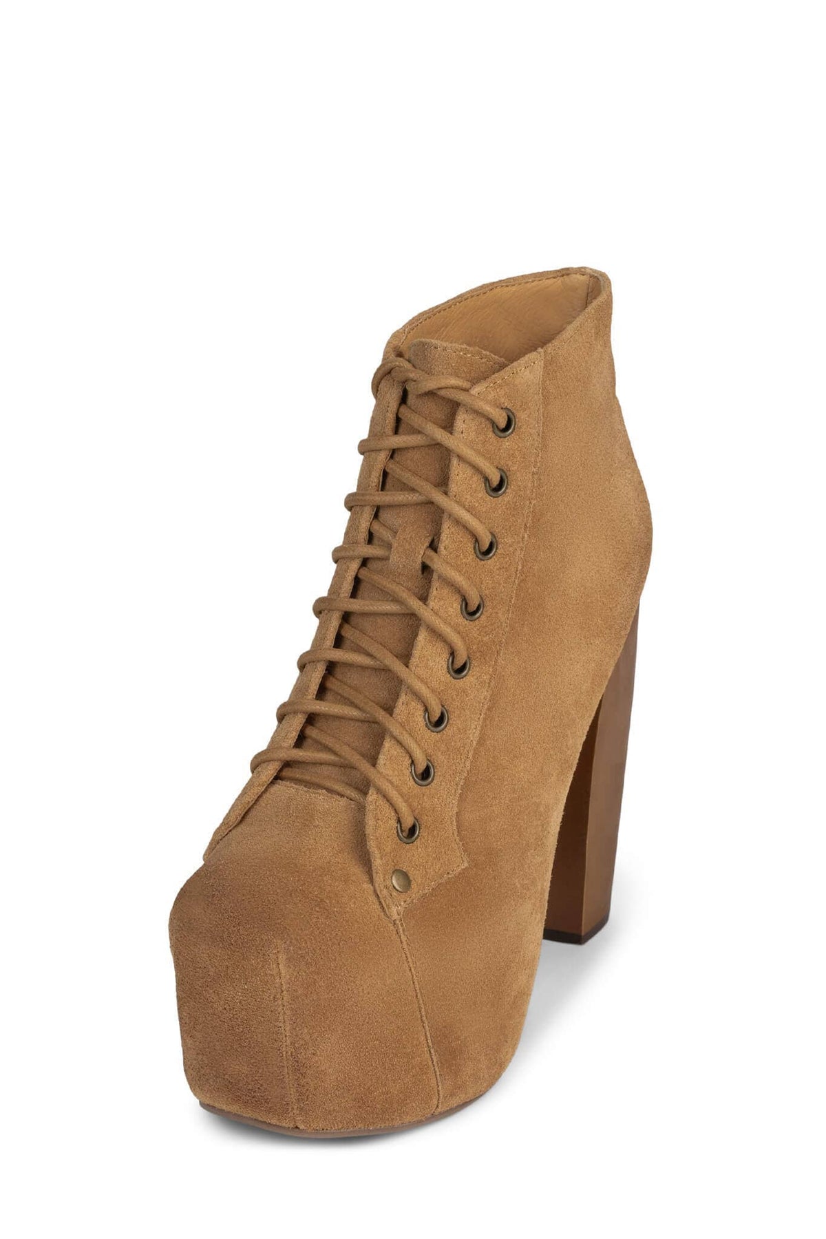Jeffrey Campbell LITA - Apricot Suede Wood