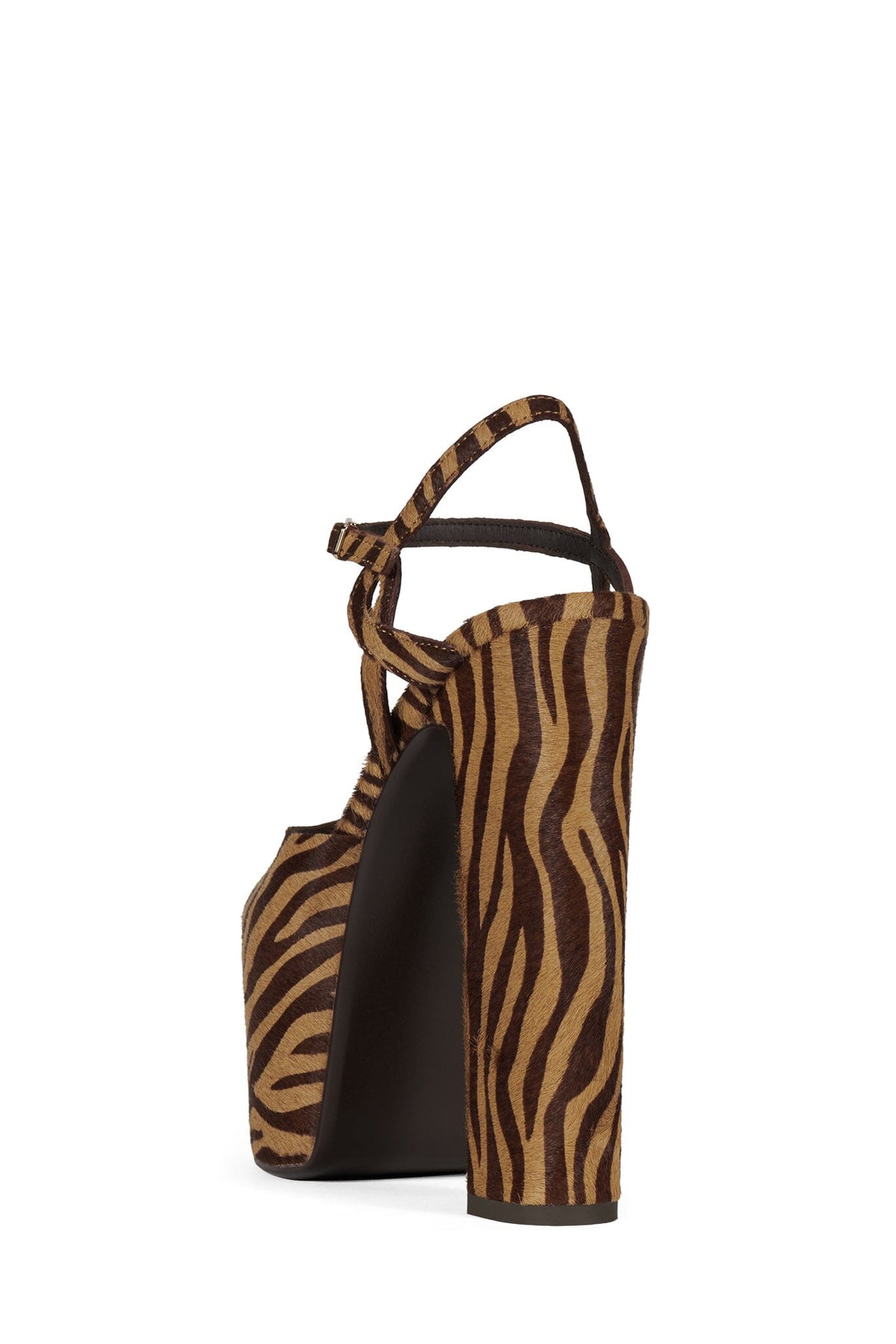 Jeffrey Campbell EVERLAST-F - Beige Brown Zebra