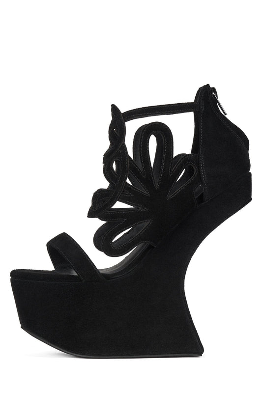 Jeffrey Campbell CORLEONE - Black Suede