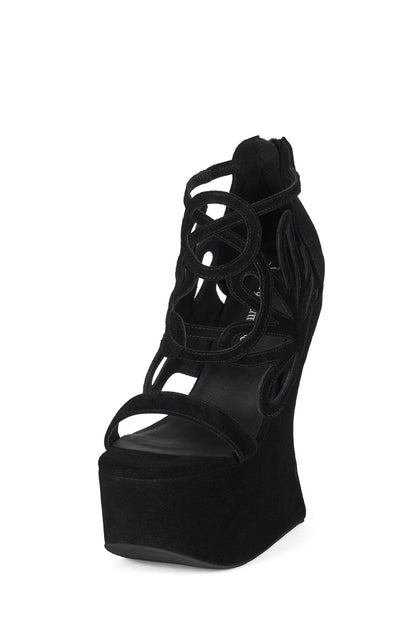 Jeffrey Campbell CORLEONE - Black Suede