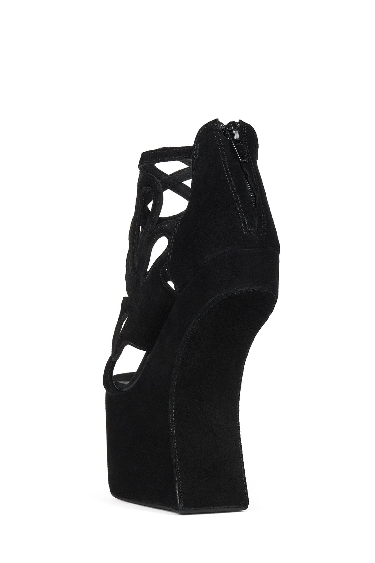Jeffrey Campbell CORLEONE - Black Suede